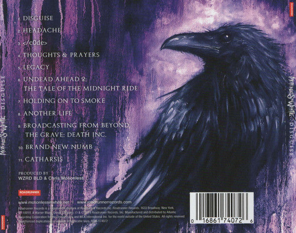 Motionless In White : Disguise (CD, Album)