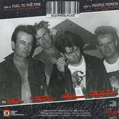 Fear (3) : Fuel To The Fire (7", Ltd, RP)