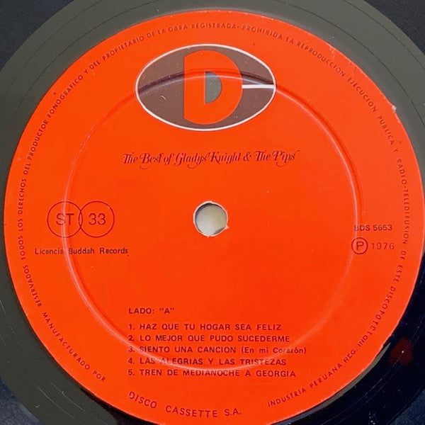 Gladys Knight & The Pips* : The Best Of Gladys Knight & The Pips (LP, Comp)