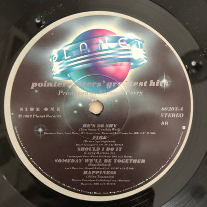 Pointer Sisters : Pointer Sisters' Greatest Hits (LP, Comp, All)
