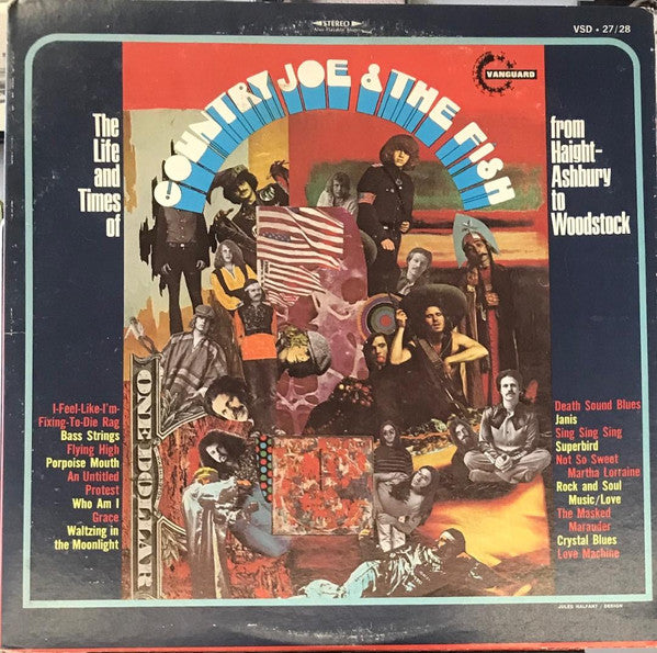 Country Joe And The Fish : The Life And Times Of Country Joe And The Fish From Haight-Ashbury To Woodstock (2xLP, Album, Comp, RE, Bei)