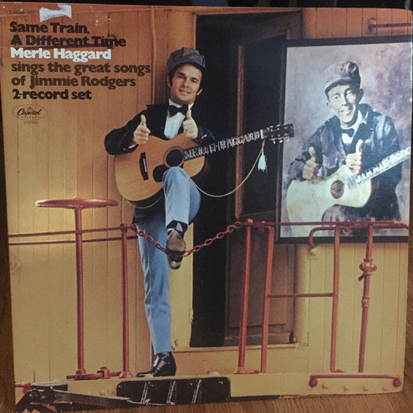 Merle Haggard : Same Train, A Different Time (2xLP, Album, RE, Gat)