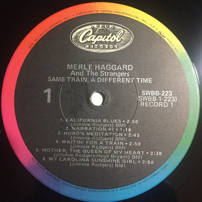 Merle Haggard : Same Train, A Different Time (2xLP, Album, RE, Gat)