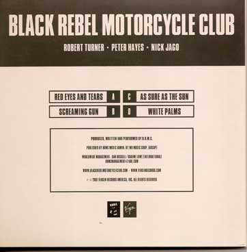 Black Rebel Motorcycle Club : Red Eyes And Tears (2x7", Ltd, Promo)
