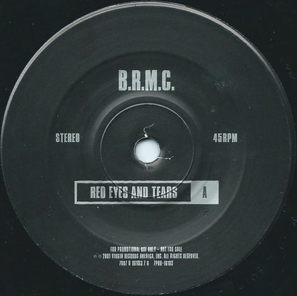 Black Rebel Motorcycle Club : Red Eyes And Tears (2x7", Ltd, Promo)