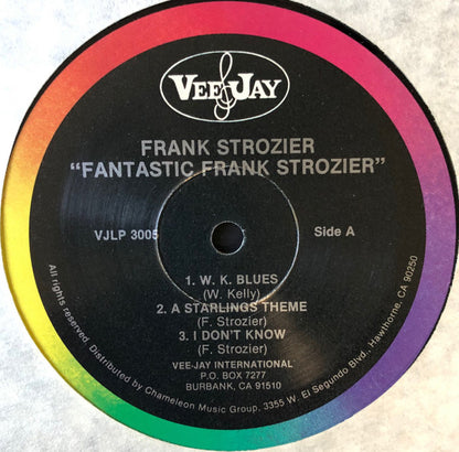 Frank Strozier : Fantastic Frank Strozier (LP, Album, RE)