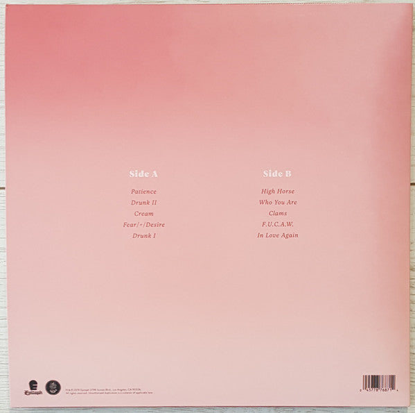 Mannequin Pussy : Patience (LP, Album)