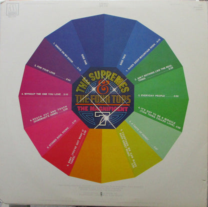 The Supremes & The Four Tops* : The Magnificent 7 (LP, Album, Gat)