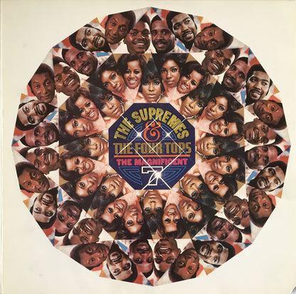 The Supremes & The Four Tops* : The Magnificent 7 (LP, Album, Gat)