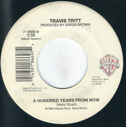Travis Tritt : Can I Trust You With My Heart (7")