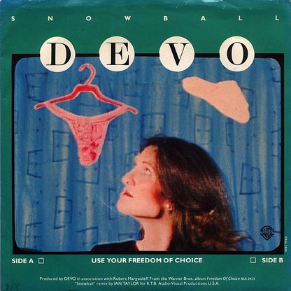 Devo : Snowball / Freedom Of Choice (7")