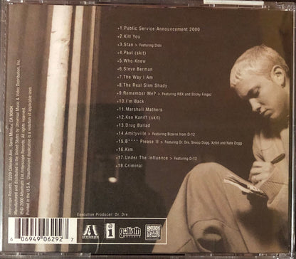 Eminem : The Marshall Mathers LP (CD, Album, RE, JVC)