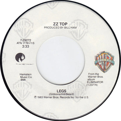 ZZ Top : Legs (7", Single, Spe)