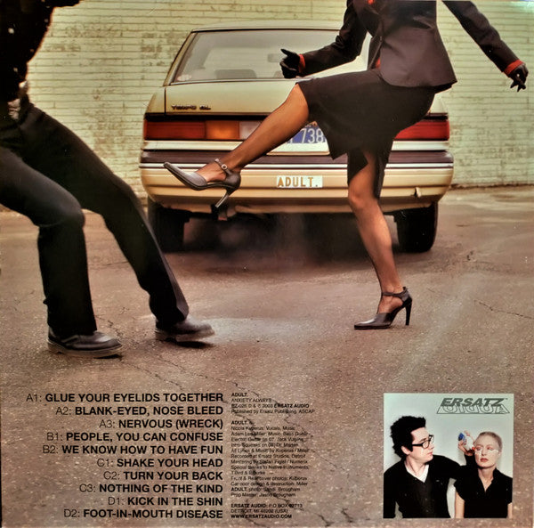 ADULT. : Anxiety Always (2x12", Album)