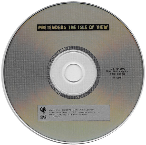 Pretenders* : The Isle Of View (CD, Album, Club, BMG)