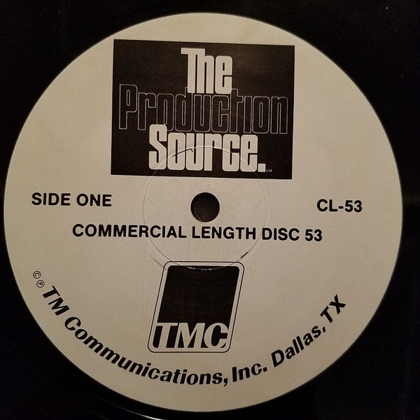 Unknown Artist : The Production Source. Commercial Length Disc 53 (LP)