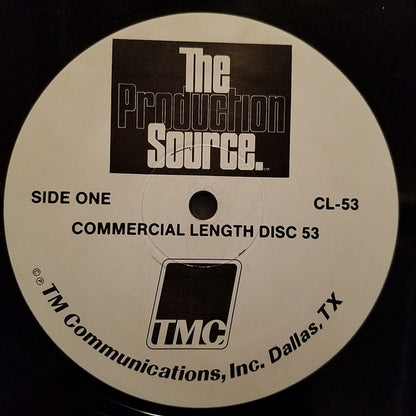 Unknown Artist : The Production Source. Commercial Length Disc 53 (LP)