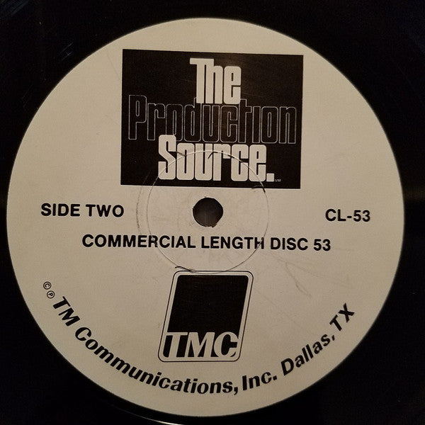 Unknown Artist : The Production Source. Commercial Length Disc 53 (LP)