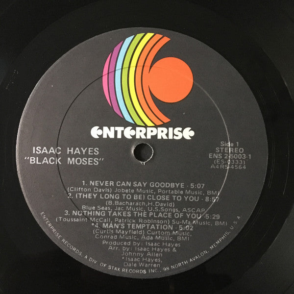 Isaac Hayes : Black Moses (2xLP, Album)