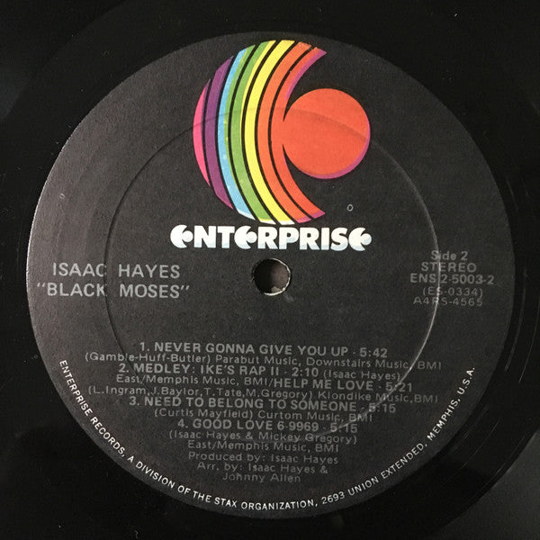 Isaac Hayes : Black Moses (2xLP, Album)