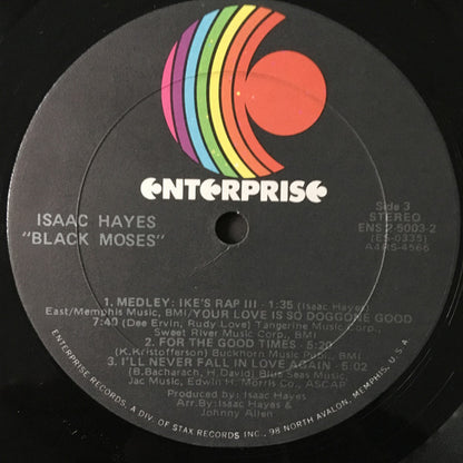 Isaac Hayes : Black Moses (2xLP, Album)
