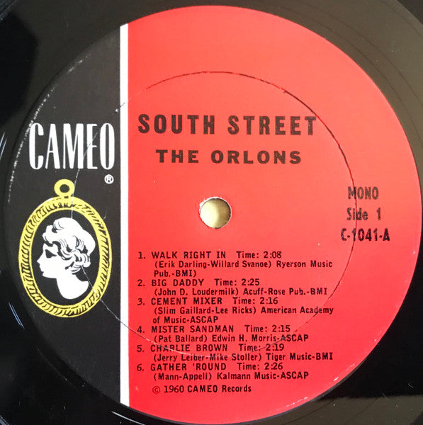 The Orlons : South Street (LP, Album, Mono)