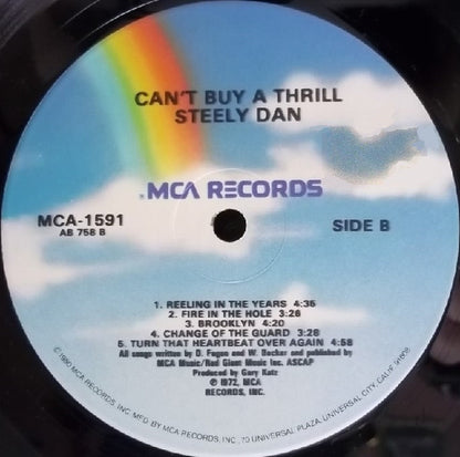 Steely Dan : Can't Buy A Thrill (LP, Album, RE, Glo)