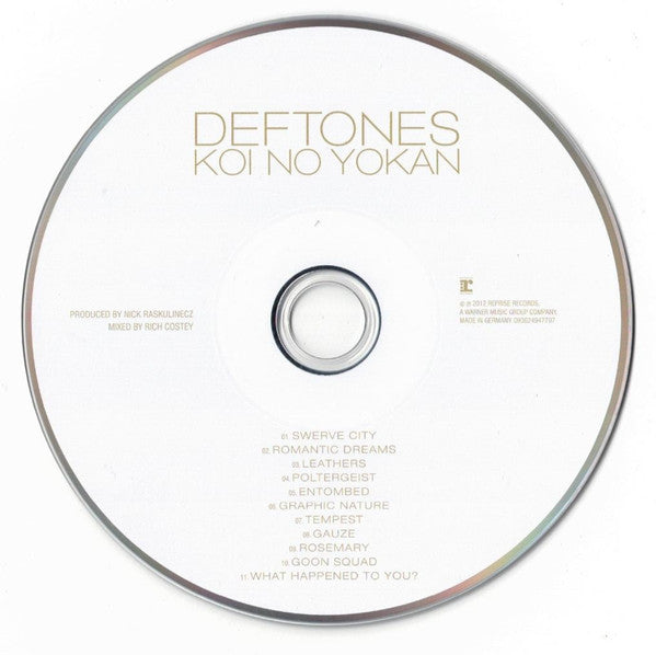 Deftones : Koi No Yokan (CD, Album, RE, Arv)