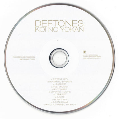 Deftones : Koi No Yokan (CD, Album, RE, Arv)
