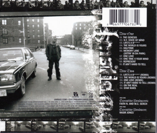 Nas : 10 Year Anniversary Illmatic Platinum Series (Edited Version) (2xCD, Album, RE, RM, RP)