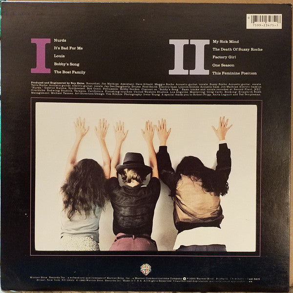 The Roches : Nurds (LP, Album, Win)