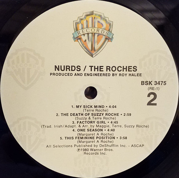 The Roches : Nurds (LP, Album, Win)