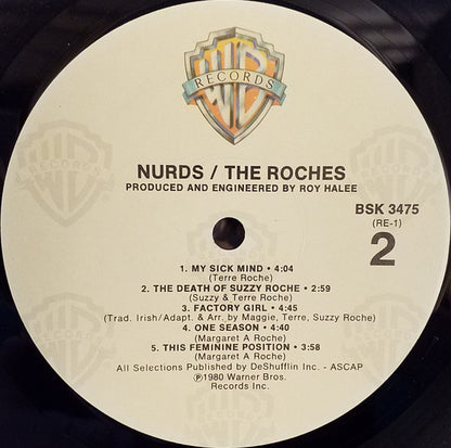 The Roches : Nurds (LP, Album, Win)