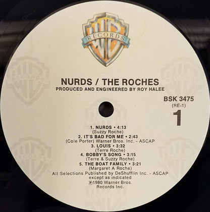 The Roches : Nurds (LP, Album, Win)