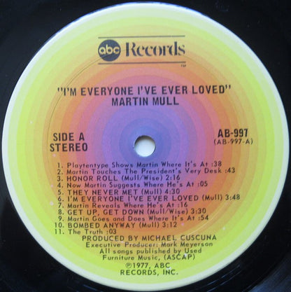 Martin Mull : I'm Everyone I've Ever Loved (LP, Album, Ter)
