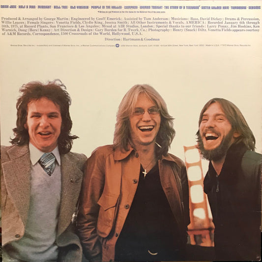 America (2) : Hearts (LP, Album, Pit)