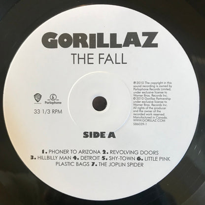 Gorillaz : The Fall (LP, Album, RE)
