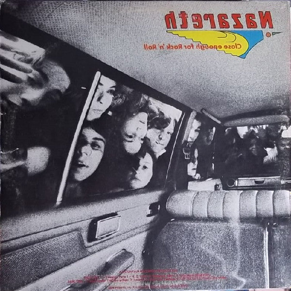 Nazareth (2) : Close Enough For Rock 'N' Roll (LP, Album, Ter)