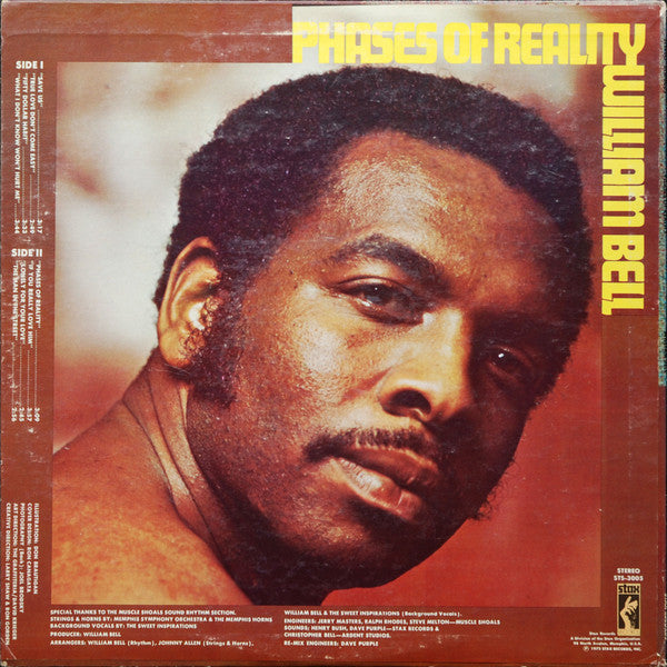 William Bell : Phases Of Reality (LP, Album, Mon)