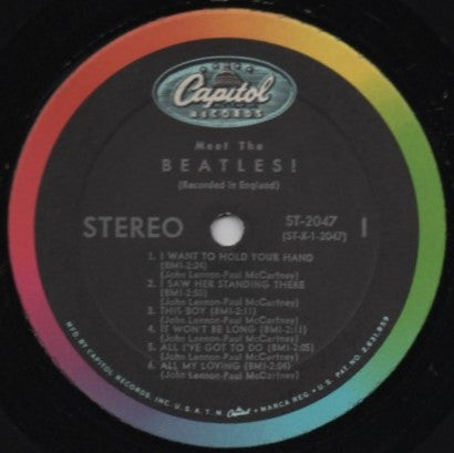 The Beatles : Meet The Beatles! (LP, Album, RP, Ter)