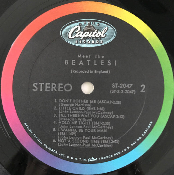 The Beatles : Meet The Beatles! (LP, Album, RP, Ter)