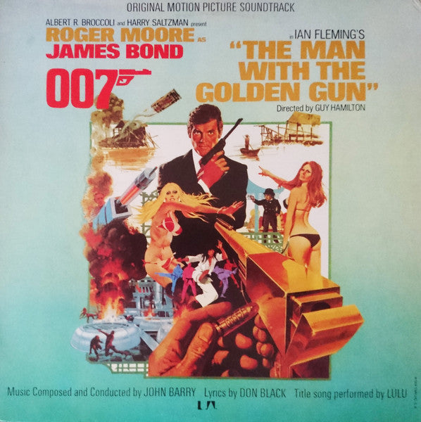 John Barry : The Man With The Golden Gun (Original Motion Picture Soundtrack) (LP, Album, RE)