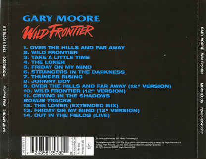 Gary Moore : Wild Frontier (CD, Album, RE, RM, RP)