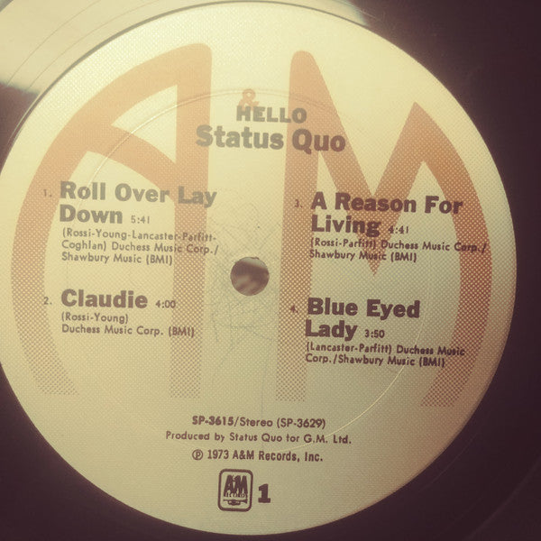 Status Quo : Hello! (LP, Album, Pit)