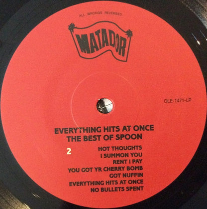 Spoon : Everything Hits At Once (The Best Of Spoon) (LP, Album, Comp)