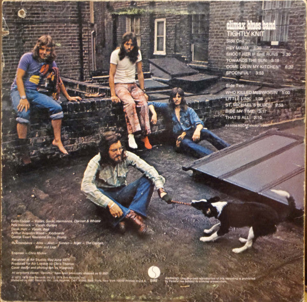 Climax Blues Band : Tightly Knit (LP, Album, RE, San)