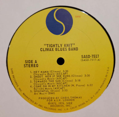 Climax Blues Band : Tightly Knit (LP, Album, RE, San)
