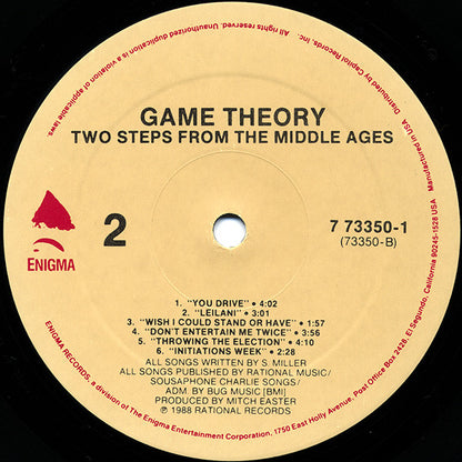 Game Theory : Two Steps From The Middle Ages (LP, Album)