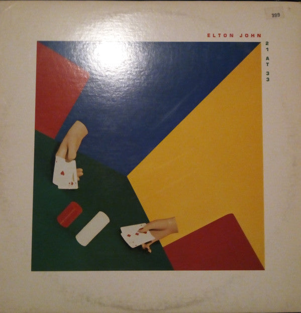 Elton John : 21 At 33 (LP, Album, Pin)