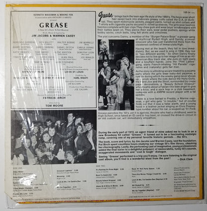 Various : Grease - The Original Broadway Cast Album (LP, Album)